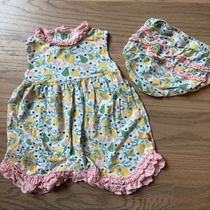 Magnetic Me Dress with Ruffle Butt Bloomers